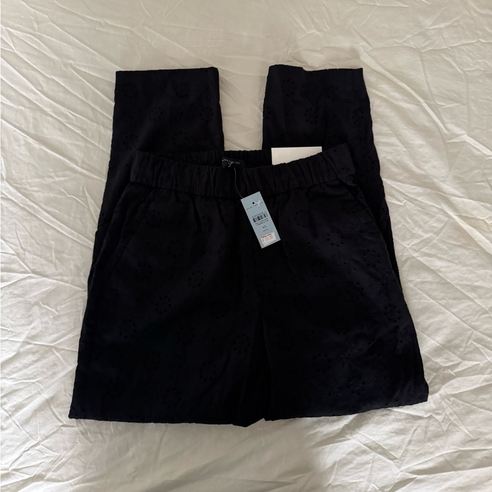 High-Rise Straight Leg Pants